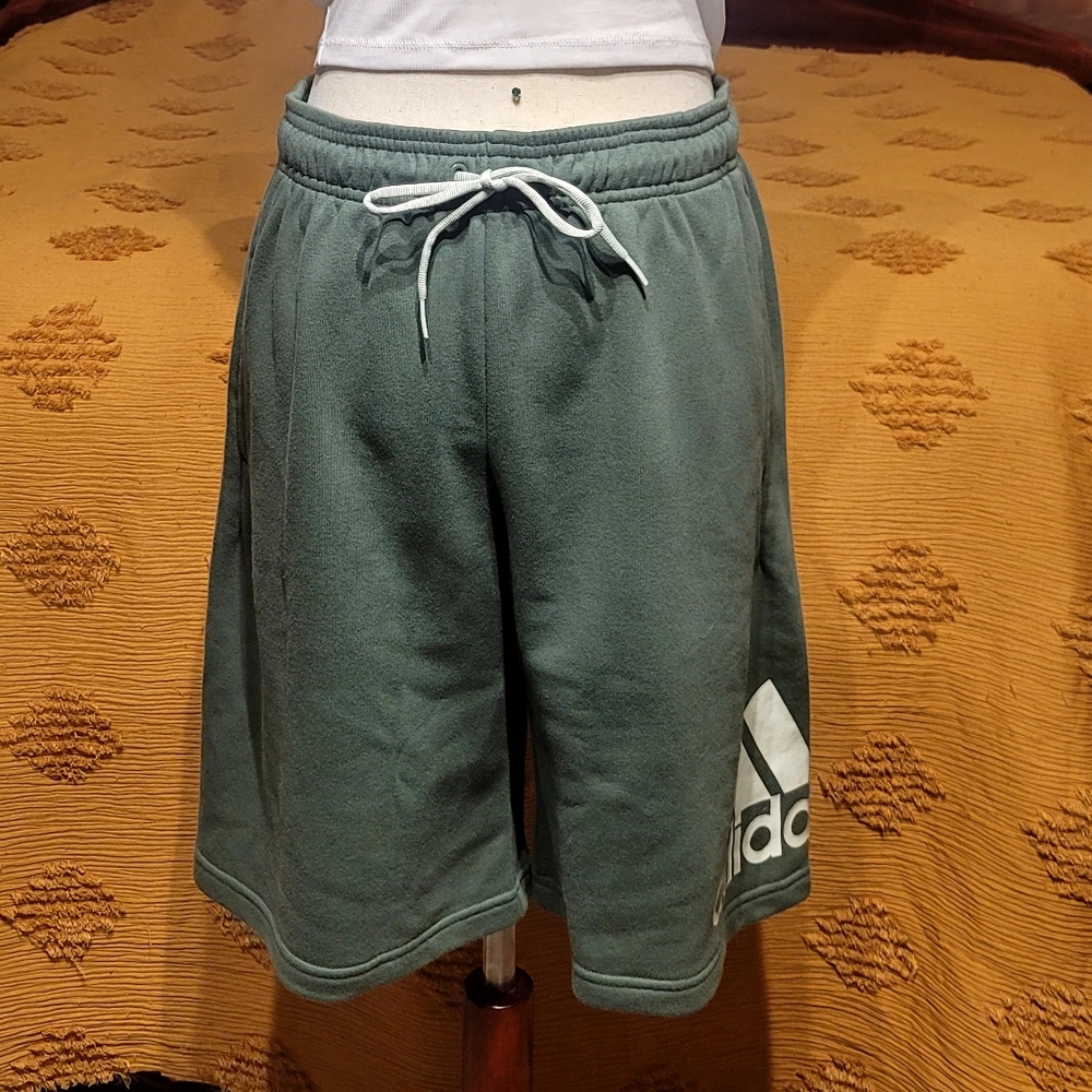 Seafoam Green Cotton Shorts | Size M Unisex | Lightweight & Breathable